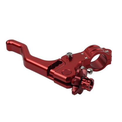 Stunt Clutch Lever Performance Cable Pull 7/8 1 Finger Universal Motorcycle Red
