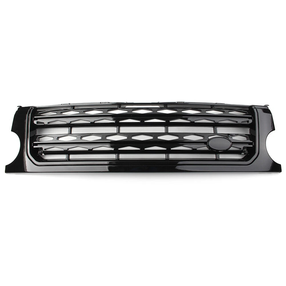 Front Grille Bumper Mesh For Land Rover Discovery LR3 2005-2009 All Black
