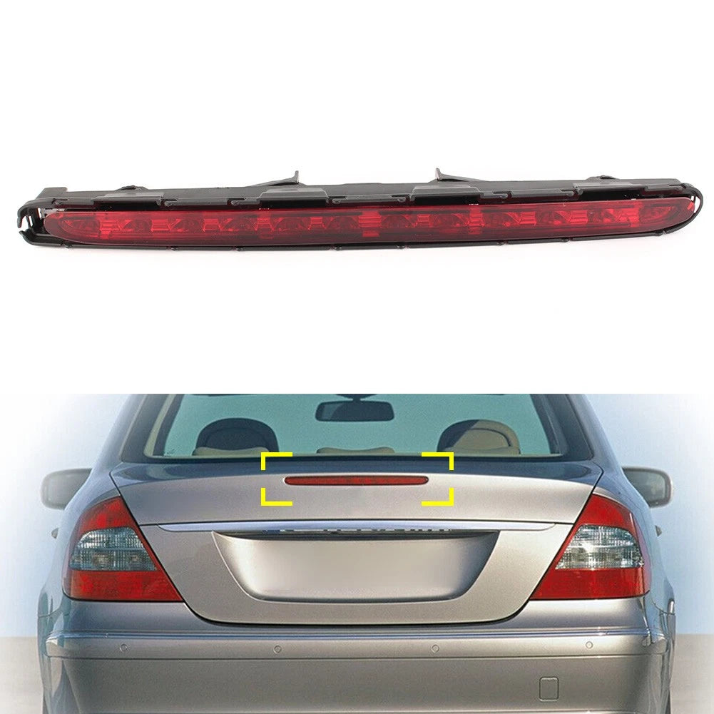 TYC Red LED Third Rear Brake Light Bar for Mercedes Benz W211 E-Class 2003-2006