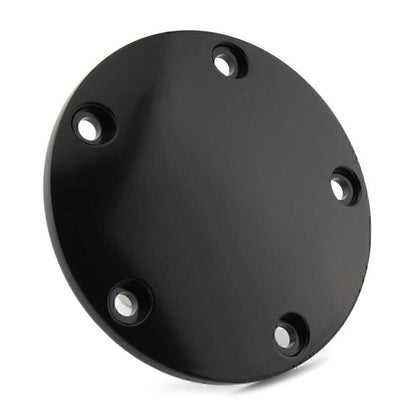 Black Domed Timing Points Cover for Harley Twin Cam Softail Dyna Touring 1999-17