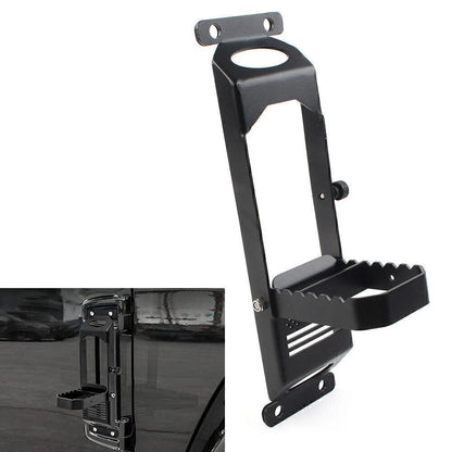 Car Door Hinged Step Pedals Foot Pegs For Jeep Wrangler JK JL