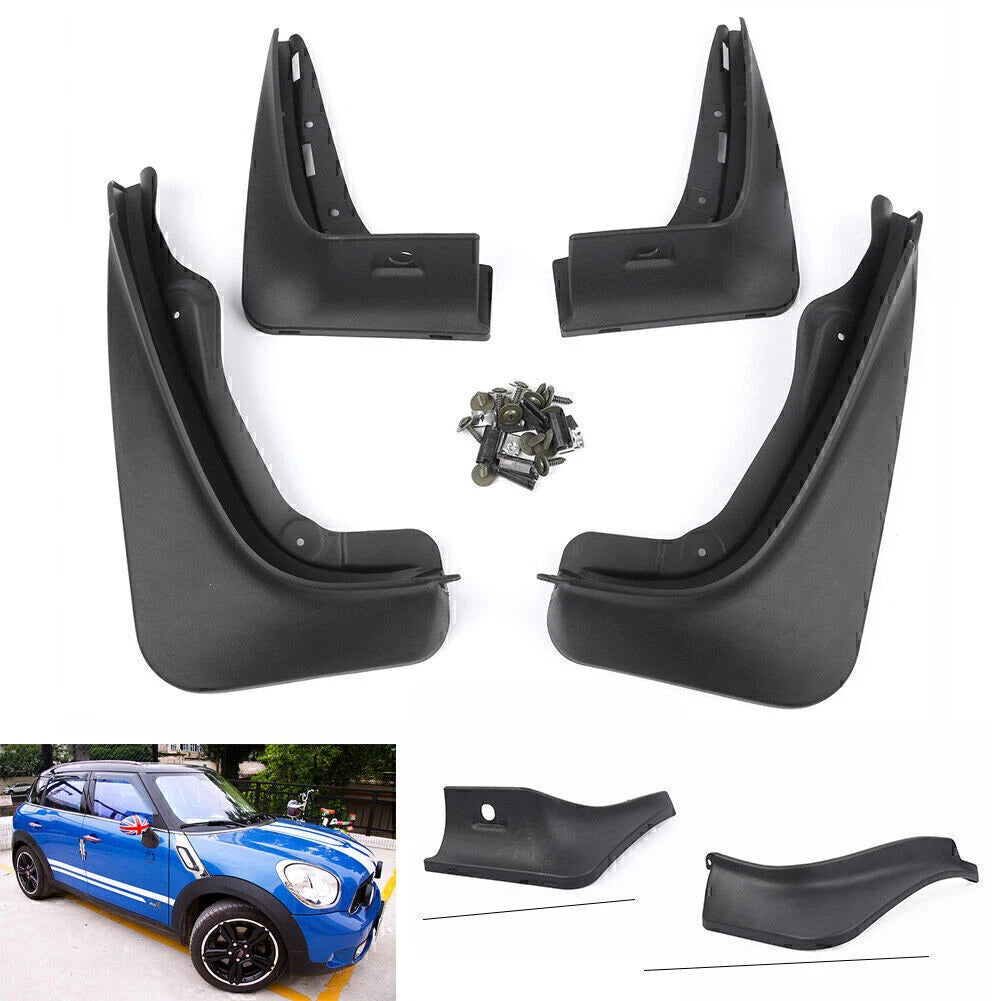 Car Splash Guards Mud Guards Mud Flaps Set Fit for Mini Cooper ONE R56 2008-2015