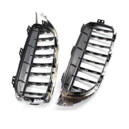 2pcs Front Metero Grilles For BMW 4-Series F32 F33 F36 sedan / wagon