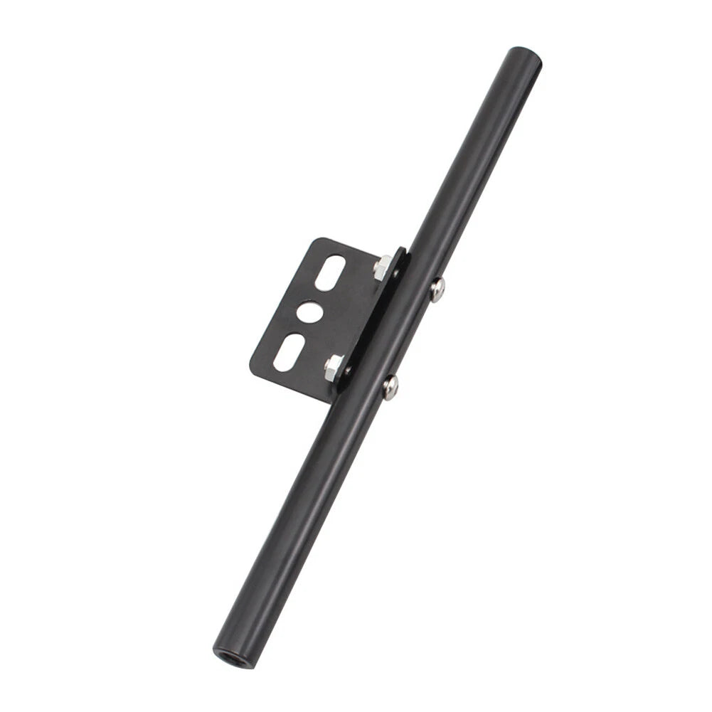 Front Rear Short Mount Turn Signal Light Tube Bar Bracket Black for Harley Dyna