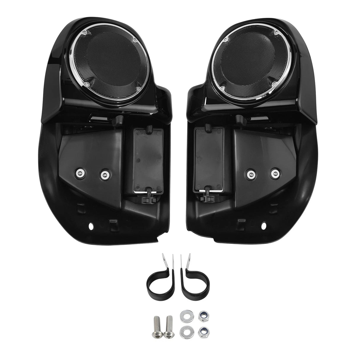 Lower Vented Fairing 6.5" Speakers Box Pod For Harley Electra Street Glide 14-24