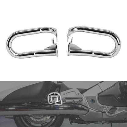 Pair Rear Saddlebag Crash Guard Bar Fit For Honda GOLDWING GL1800 2001-2017 06