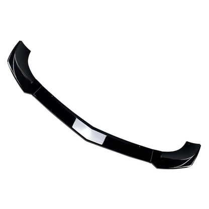 Front Bumper Spoiler For Mercedes Benz C Class W204 S204 Facelift 11-14 Black