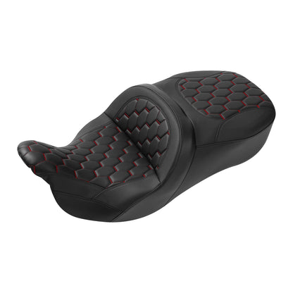 Rider Driver Passenger Seat Fit For Harley Electra Road Glide King 2009-Up 2010
