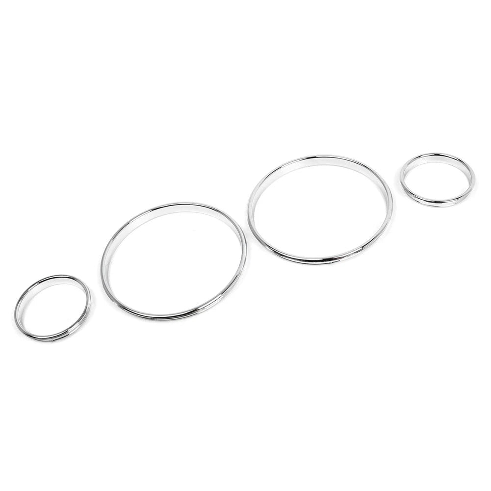 Speedometer Gauge Dial Rings Bezel Trim For BMW 5 7 Series E39 E38 M5 X5 E53