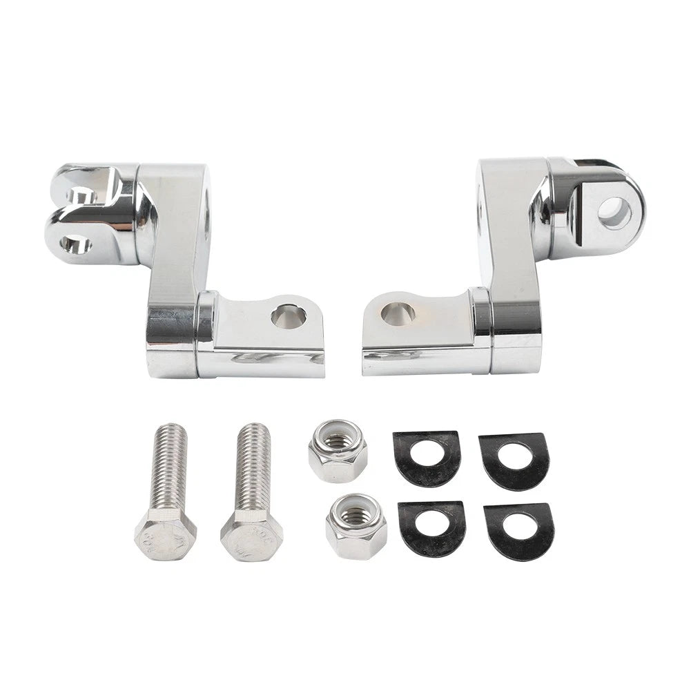 Male mount Footpegs Pedals Foot Peg Extensions For Harley Softail Dyna Sportster