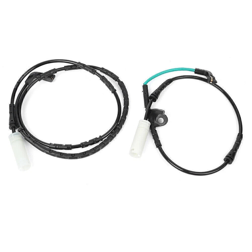 Front+ Rear Brake Line Wear Sensor For BMW E88 E90 128i 325i 328i 335i M3 Auto