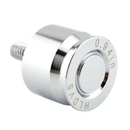 M6 Rear Fender Seat Bolt Knob Cover For Harley Sportster Street Glide Silver US