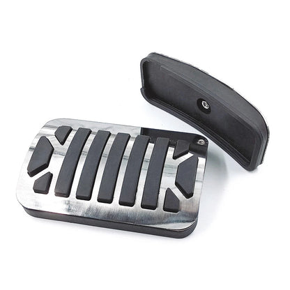 Stainless Steel Car Brake Gas Pedals Protection Cover Fit Jaguar XE XF XJ XJL