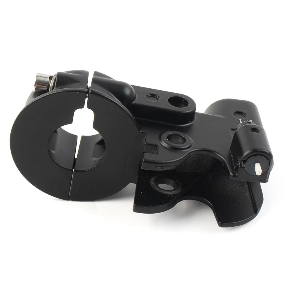 US Clutch Lever Mount Bracket Perch For Harley Dyna Street Wide Glide Softail