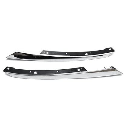1 Set Front Upper Grille Grill For Honda Civic Coupe Sedan 2016-2018 US Stock
