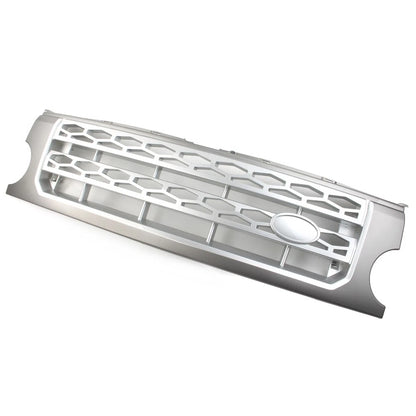 Gray Silver Front Grille Bumper Mesh For Land Rover Discovery LR3 2005-2009 2007