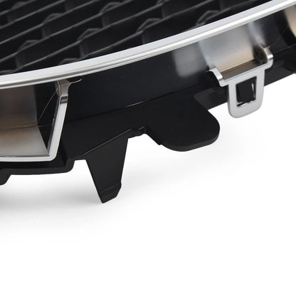 1x Front Center Grill ABS Plastic For JAGUAR XE 2015 2016 2017 2018