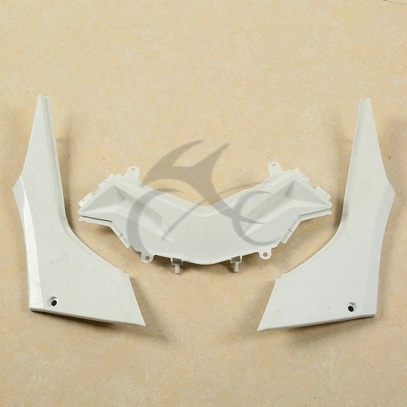Unpainted Fairings Bodywork &Upper Stay Bracket Fit For Kawasaki Ninja 300 13-17
