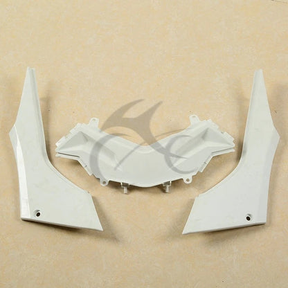 Unpainted Fairings Bodywork &Upper Stay Bracket Fit For Kawasaki Ninja 300 13-17