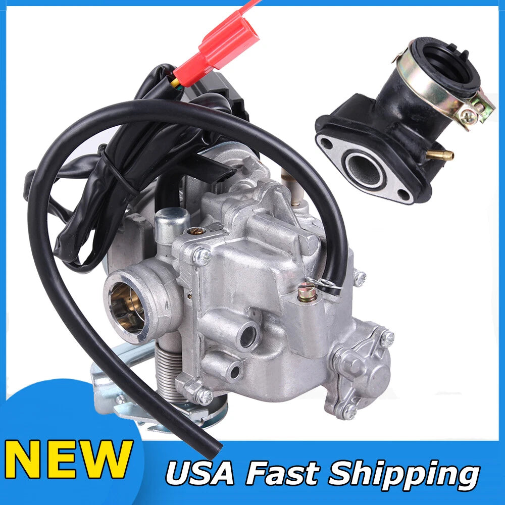 Performance Carburetor Carb Moped Scooter For 50cc 49cc Gy6 Motorcycle 18mm ATV