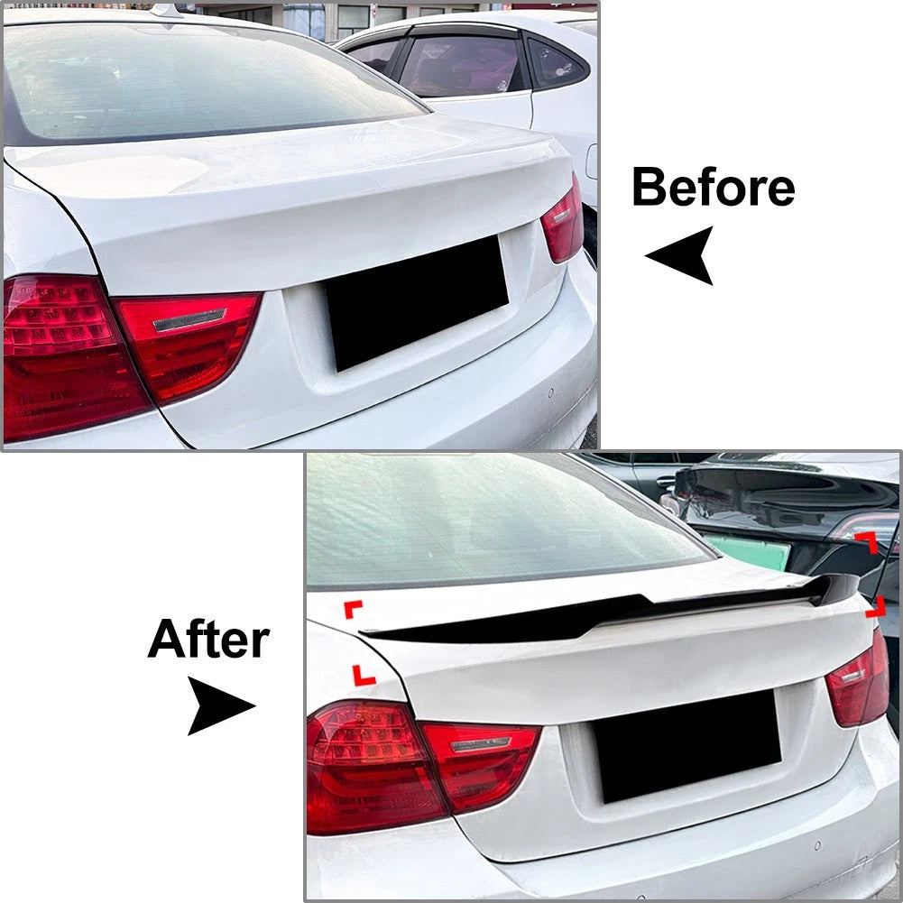 US Rear Trunk Boot Spoiler Wing Lip For BMW 3 Series E90 M3 Sedan