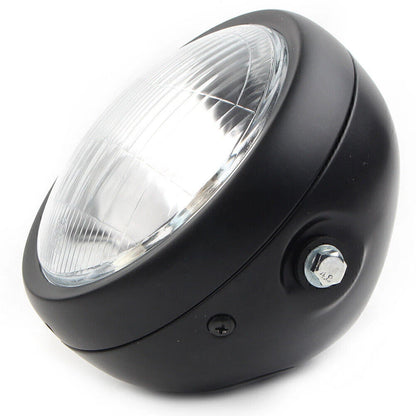 5.75" Retro Headlight Light Lamp Fit For Harley Dyna FXDL Softai Sportster White