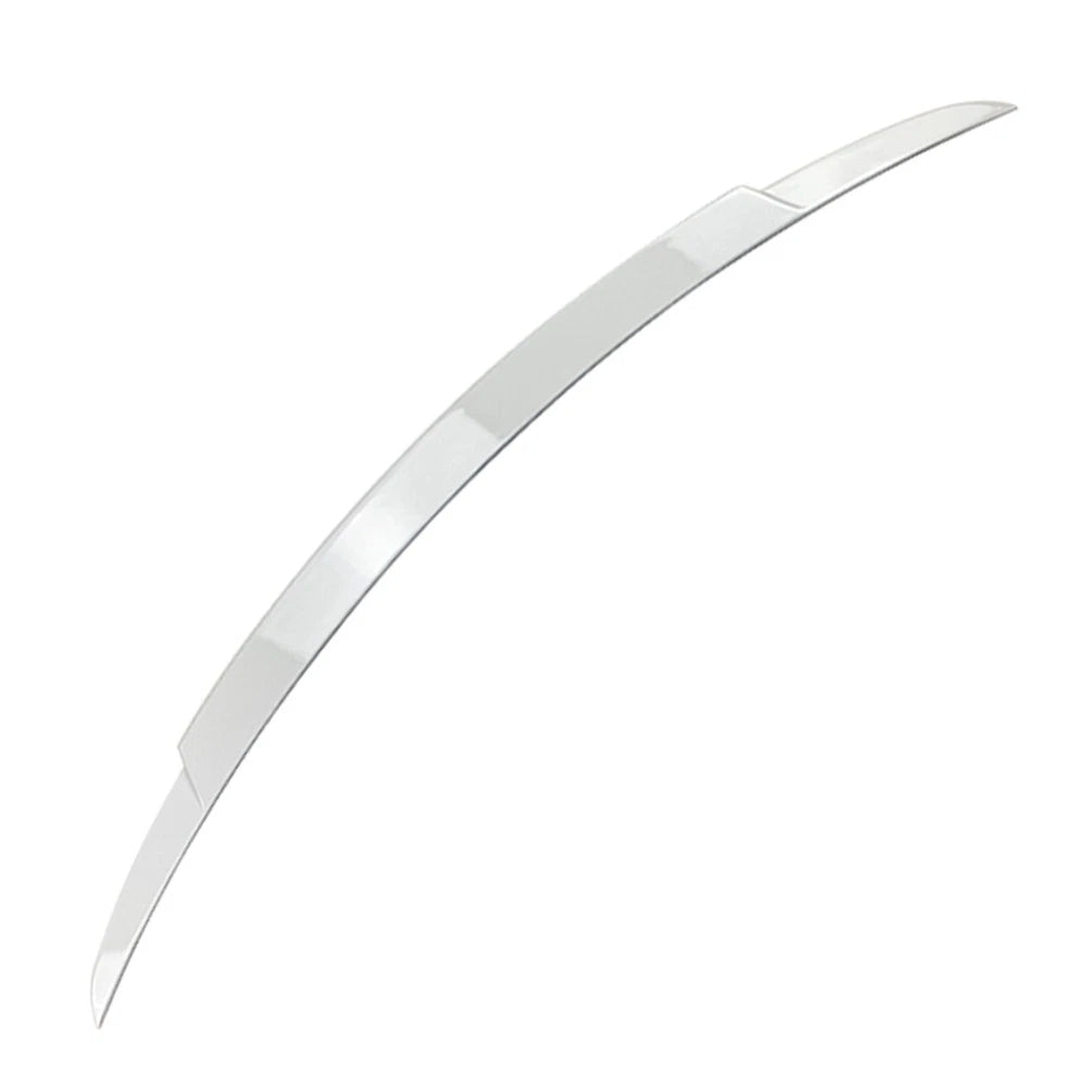 Rear Trunk Spoiler Lip Wing For Mercedes Benz E Class W213 Sedan 2016-2019 White