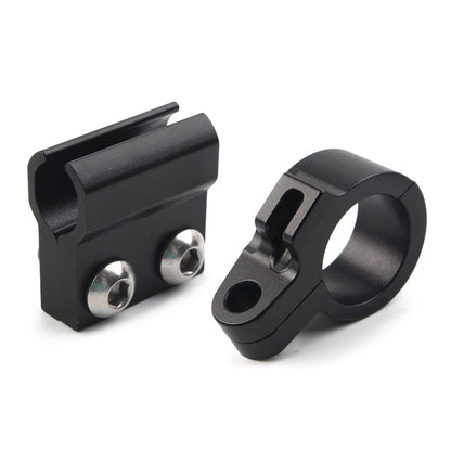 1 Pair CNC Front Brake Line Hose Clamp Guide For Honda CR80R CR85R CR125R Black