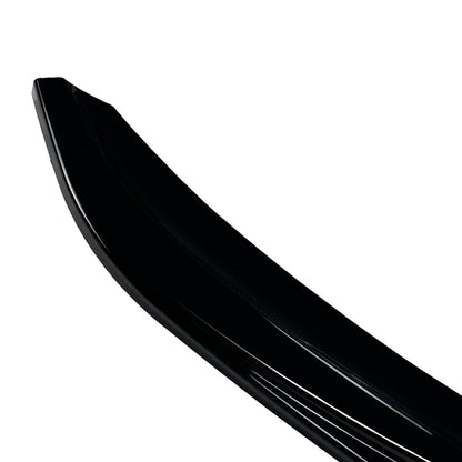 Glossy Black Front Bumper Lip Splitter For Audi A4 S4 B8.5 2013-2016