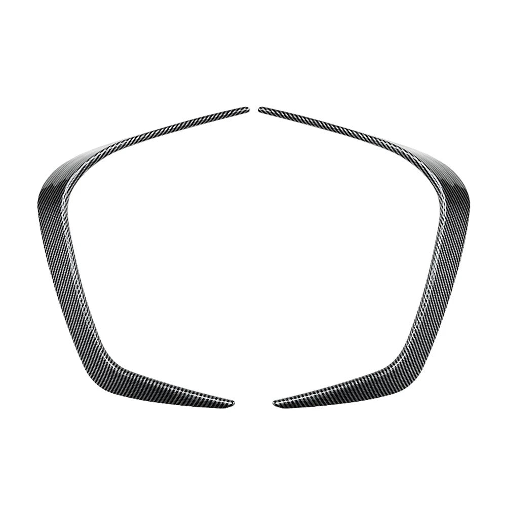 Carbon Look Front Side Air Vent Trim For BMW 2-Series G42 Coupe M Sport 2022-25