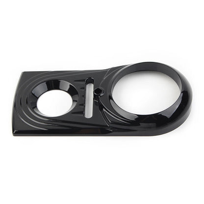 Dash Panel Insert Cover Cap Fit for Harley Softail FLSTC Street Glide Black USA