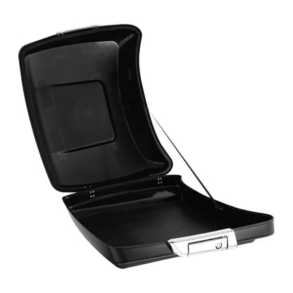 Matt Black Razor Pack Trunk Fit For Harley Touring Street Road Glide 2014-2026