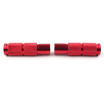 CNC Universal Motorcycle Bike Foot Pegs Footpegs Rear Set Pedals Racing Red