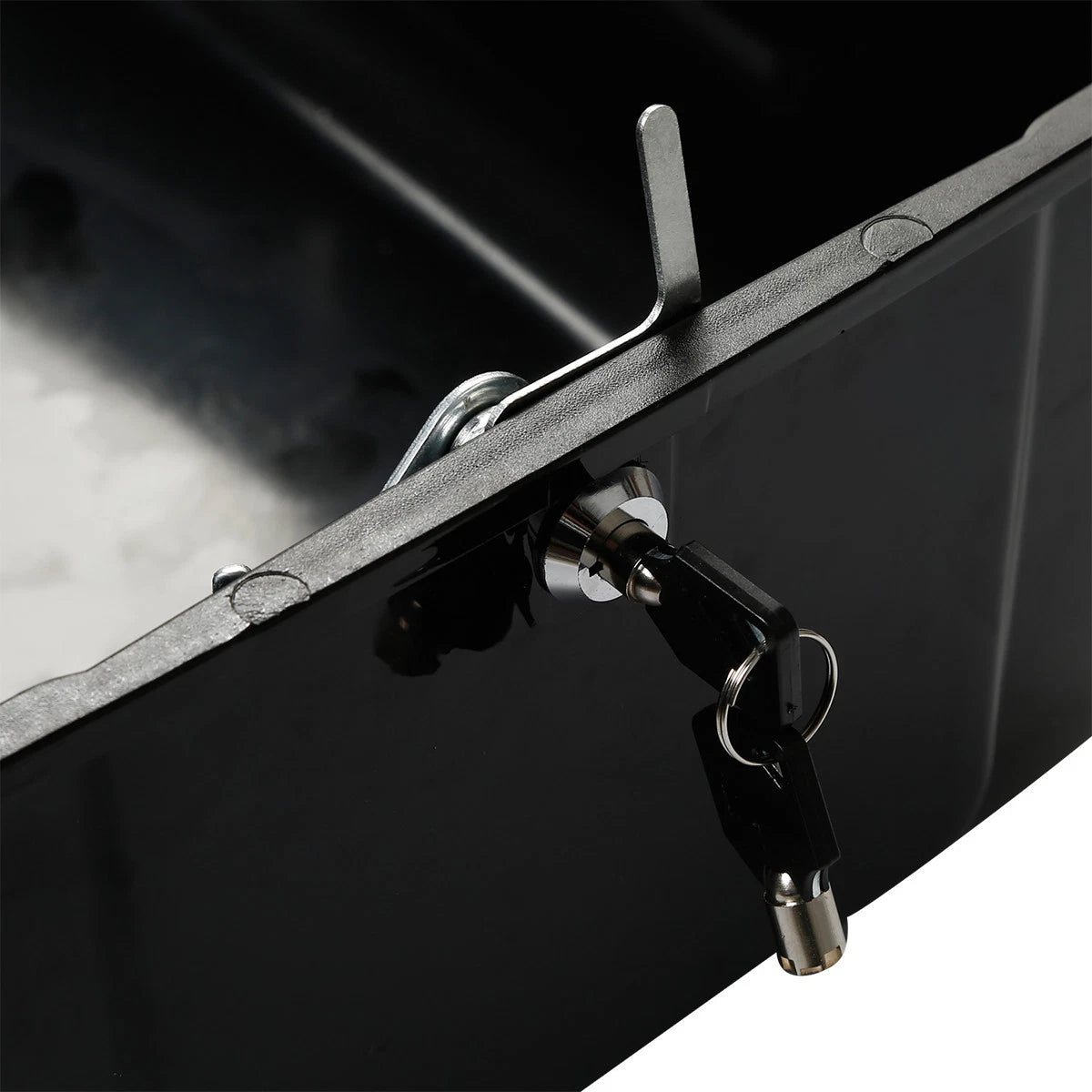 Police Trunk Carrier Fit For Harley Touring Electra Glide Road King FLHTP Black