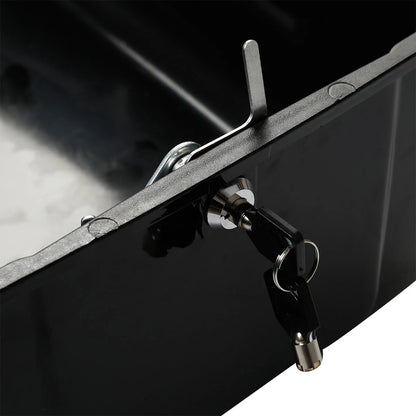 Police Trunk Carrier Fit For Harley Touring Electra Glide Road King FLHTP Black
