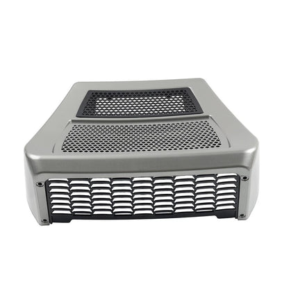 Radiator Chin Cover Lower Spoiler Grey For Harley CVO Road Street Glide 2023-25