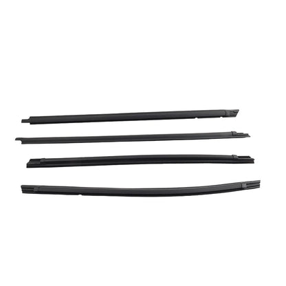 Outside Window Weatherstrip Trim Seal Belt For Toyota Tacoma Double Cab 2005-15