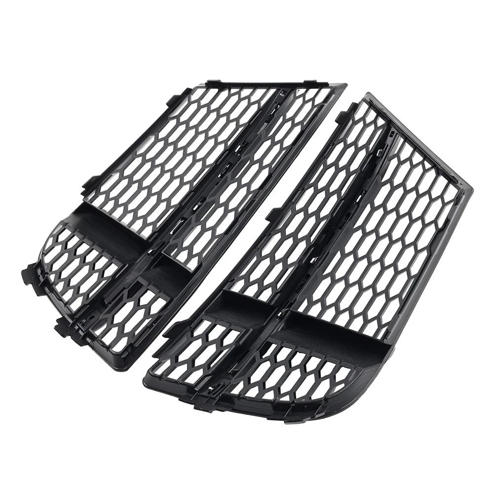 Front Bumper Fog Light Cover Honeycomb Grille For Audi A3 2016-2020