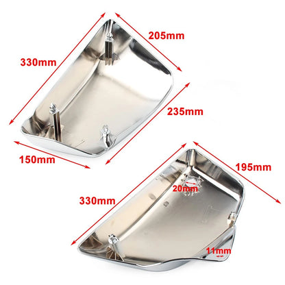 ABS Side Battery Cover Chrome For Honda Shadow VT1100 ACE Aero Sabre 1999-08 US
