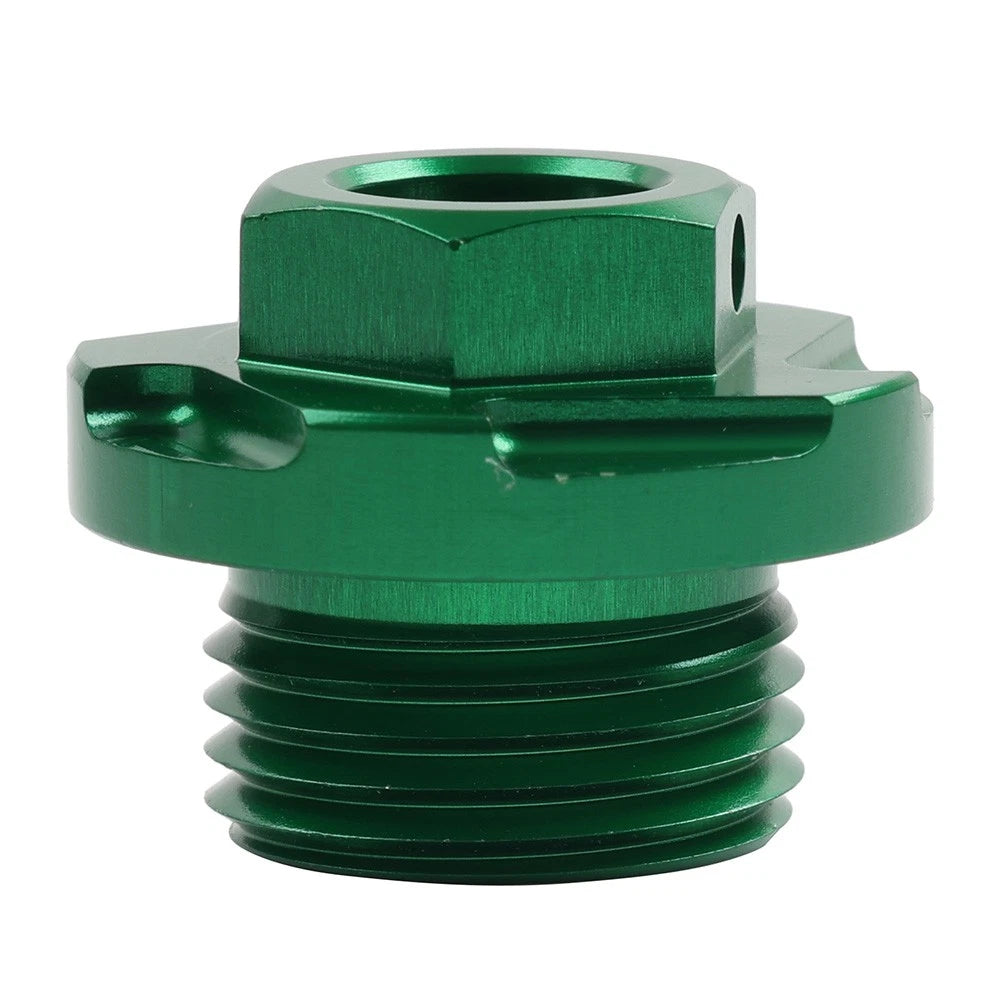 Green Engine Oil Fill Plug Screw Cap for Kawasaki KX250 KX250F KLX450R KX450F