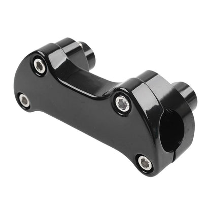 2" Handlebar Riser & Top Clamp For Harley Dyna Softail Sportster Street bob