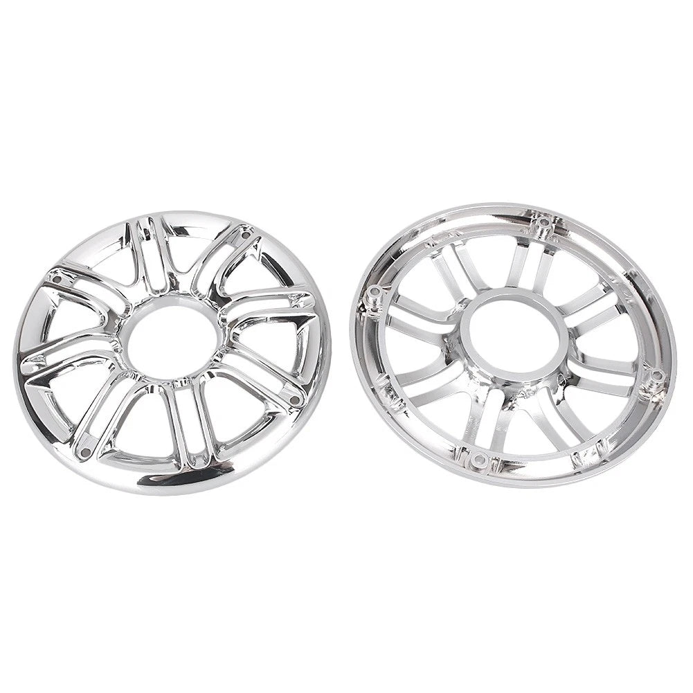 ABS Speaker Loudspeaker Plate Grille Cover for Harley Electra Glide Trike 96-13