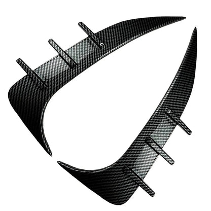 2pcs ABS Rear Bumper Spoiler Side Wing Lip For BMW 2 Series F44 M Sport 2020-23