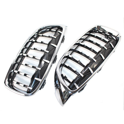2pcs Front Metero Grilles For BMW 4-Series F32 F33 F36 sedan / wagon