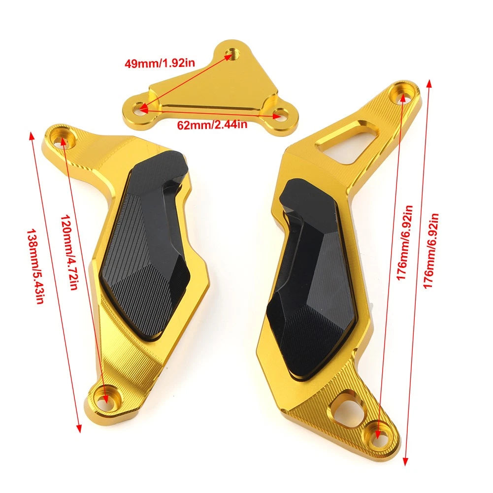 Engine Case Stator Cover Guard Slider Protector For KAWASAKI  Ninja400 2018-2023