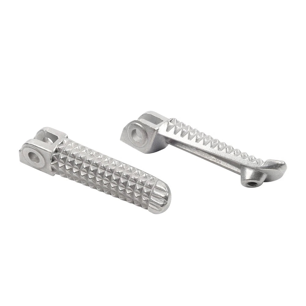 Front Foot Pegs Rest Footrest Pedal For Yamaha YZF R1 R3 R6 FZ07/09/10 FZ6/8 FZ1