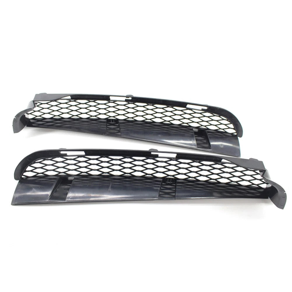 1 Pair Front Grille Upper Bumper Mesh Grill For BMW X5 E53 2003-2006