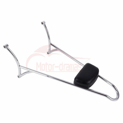 Detachable Passenger Sissy Bar Backrest Pad For Harley Sportster 1200 883 04-21