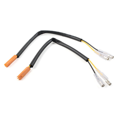 2pcs Turn Signal Marker Wire Adapters Plug Connectors Leads Indicator Fit HONDA