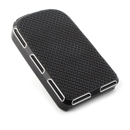 Brake Pedal Pad Cover For Harley Touring Electra Street Tri Glide FLD Black USA